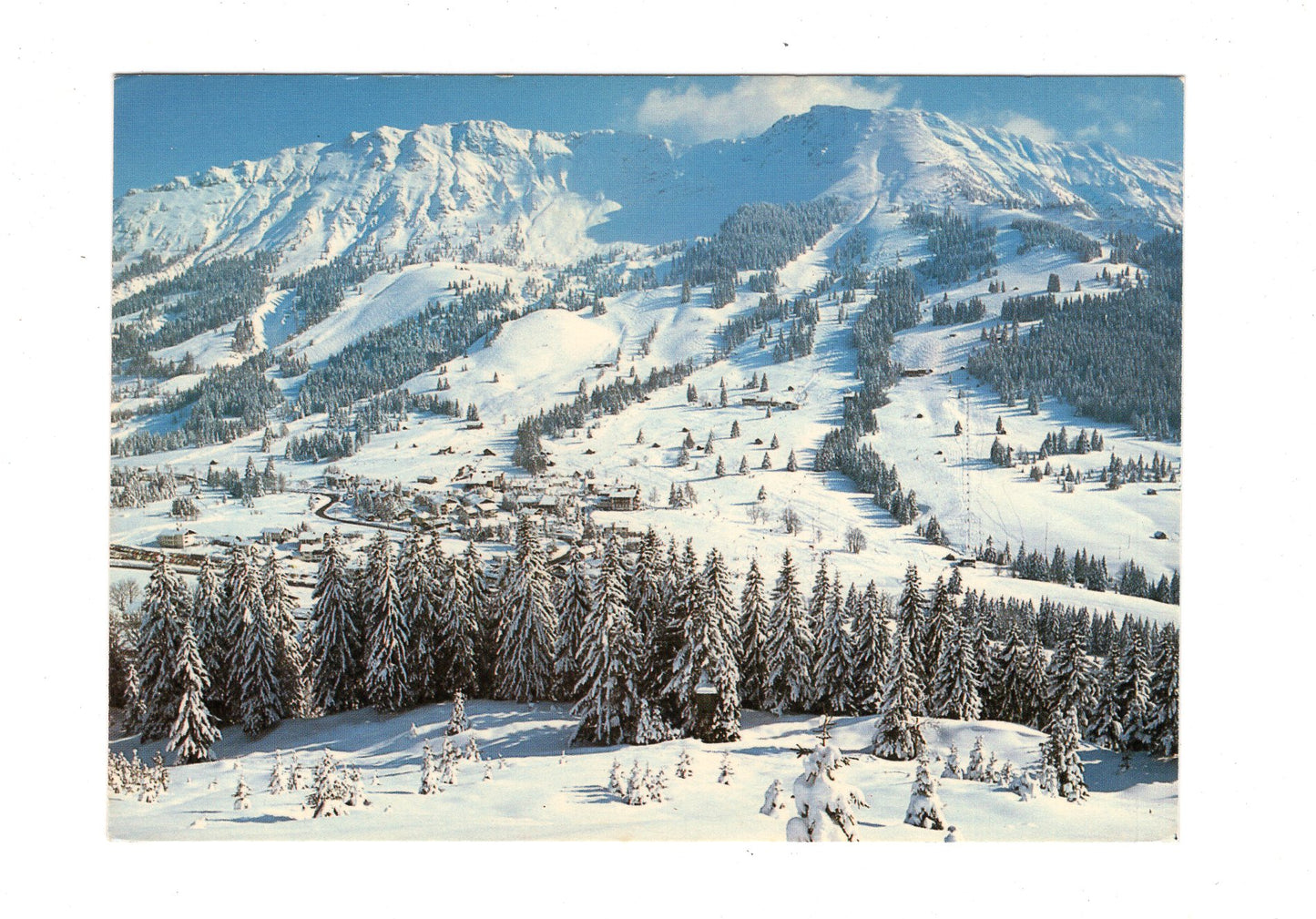 Ansichtskarte Hindelang-Oberjoch mit Iseler / H1-57