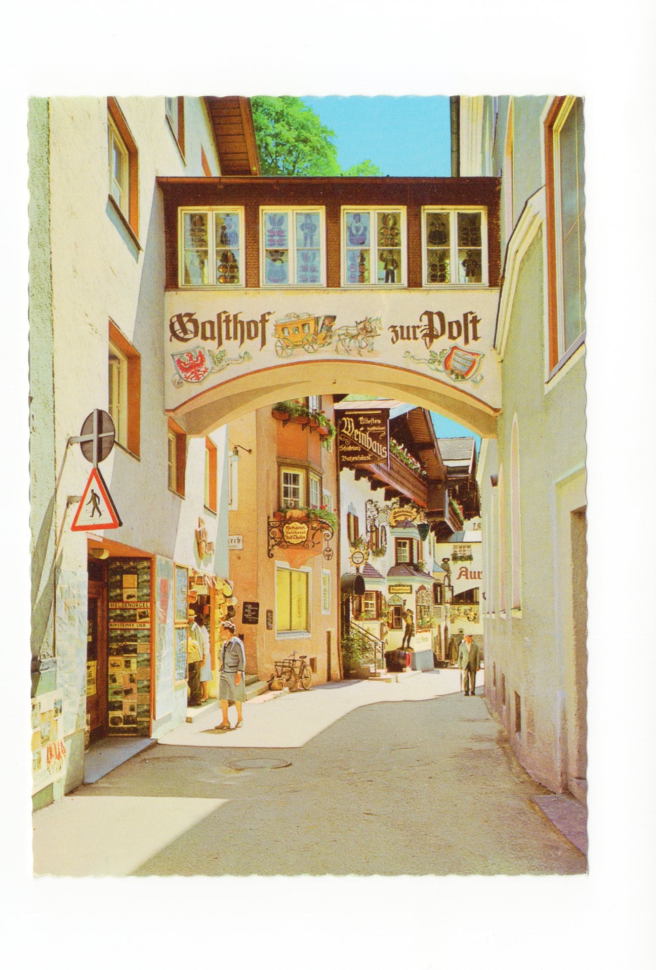 Ansichtskarte Kufstein / Römerhofgasse / Tirol / Österreich