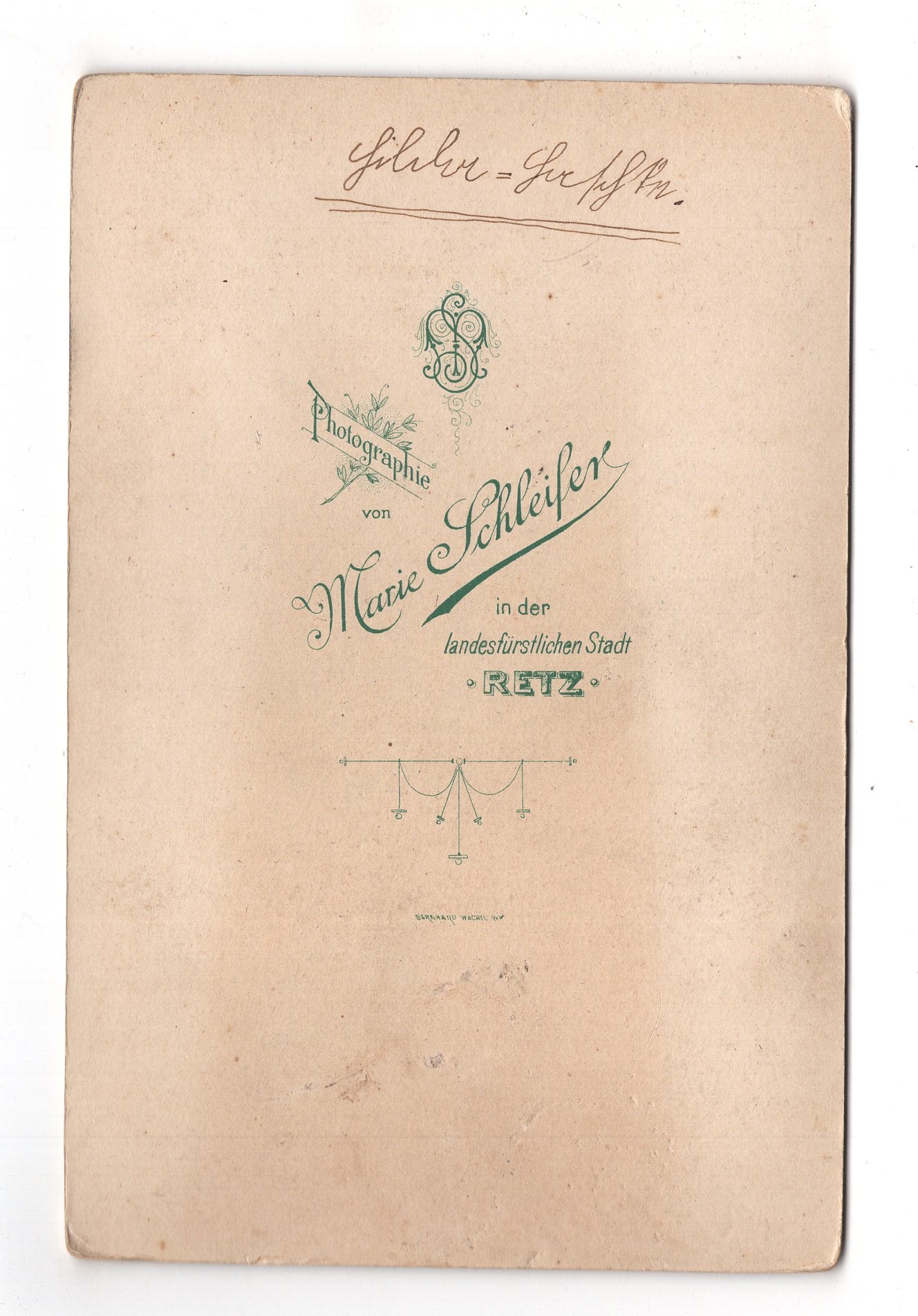 Fotografie Niedliches kleines Mädchen - Retz 1900er / CAB U-25