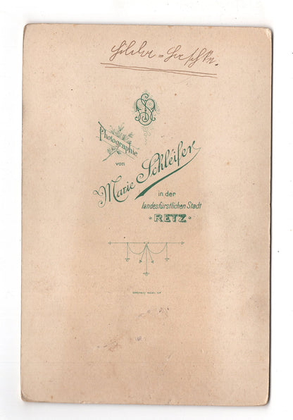 Fotografie Niedliches kleines Mädchen - Retz 1900er / CAB U-25