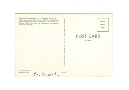 Ansichtskarte Museum of Northern British Columbia / Prince Rupert / Kanada