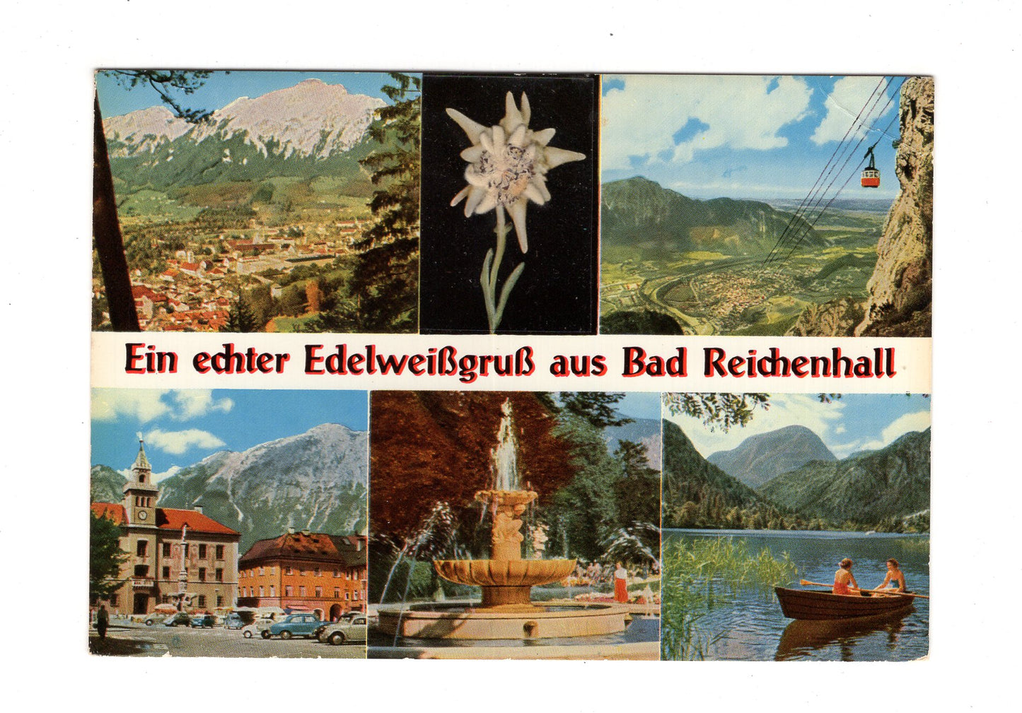 Ansichtskarte Bad Reichenhall mit Hochstaufen +++
