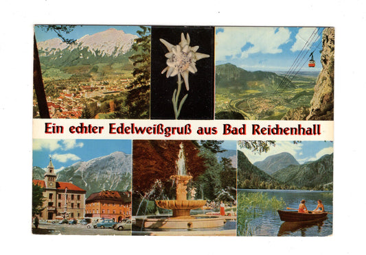 Ansichtskarte Bad Reichenhall mit Hochstaufen +++