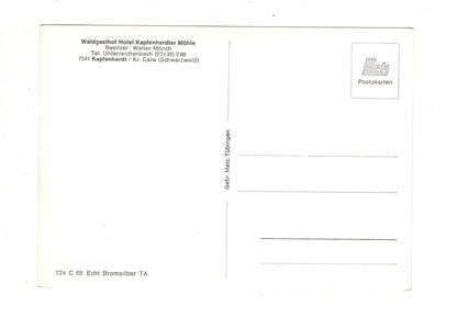 Ansichtskarte Schwarzwald / Die Mühle im Schwarzwäldertal / J1-68
