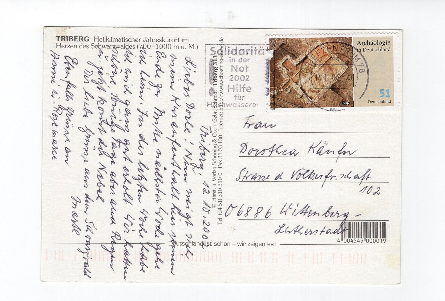 Ansichtskarte Triberg / Schwarzwald