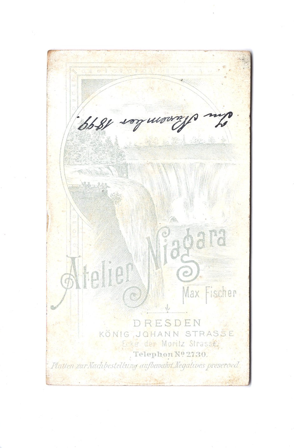 Fotografie Niedliche kleine Kinder - Dresden 1899