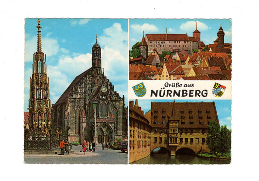 Ansichtskarte Grüße aus Nürnberg / G1-61