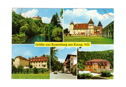 Ansichtskarte Rosenburg am Kamp / Niederösterreich / Österreich