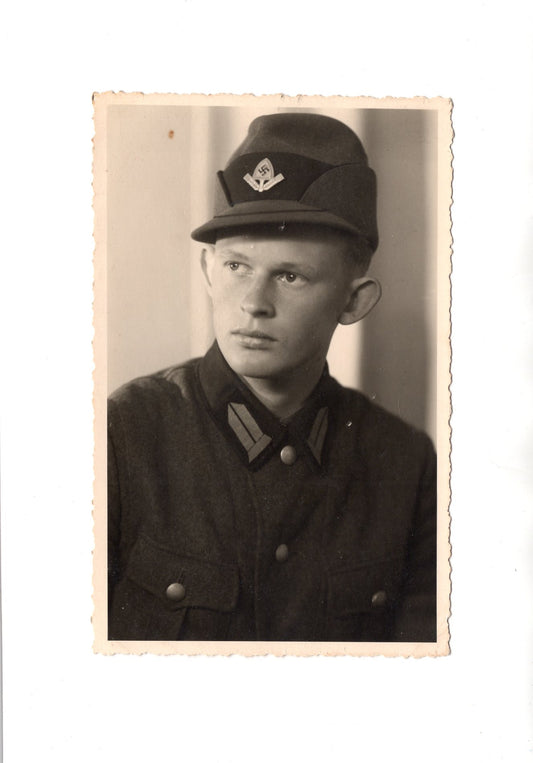 Ansichtskarte Junger Soldat / Hitlerjungend ? - Westerland 1944