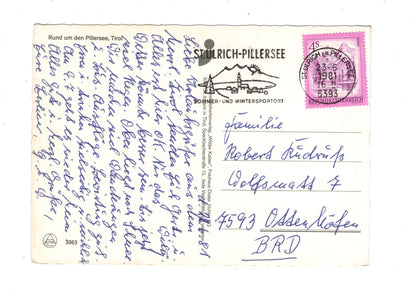 Ansichtskarte Rund um den Pillersee / Tirol / Österreich / N1-67