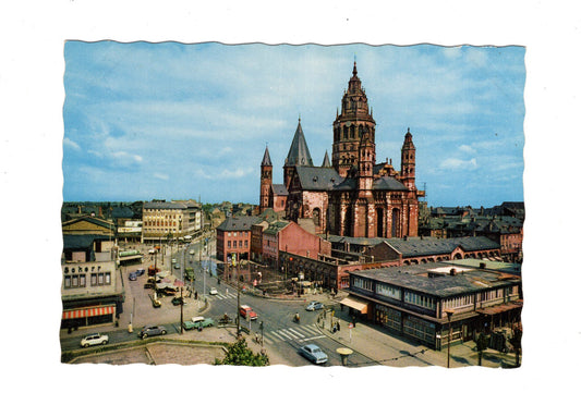Ansichtskarte Mainz / Dom