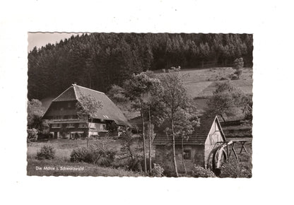 Ansichtskarte Die Mühle im Schwarzwald / J1-68