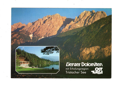 Ansichtskarte Lienzer Dolomiten / Tristacher See / Osttirol / Österreich