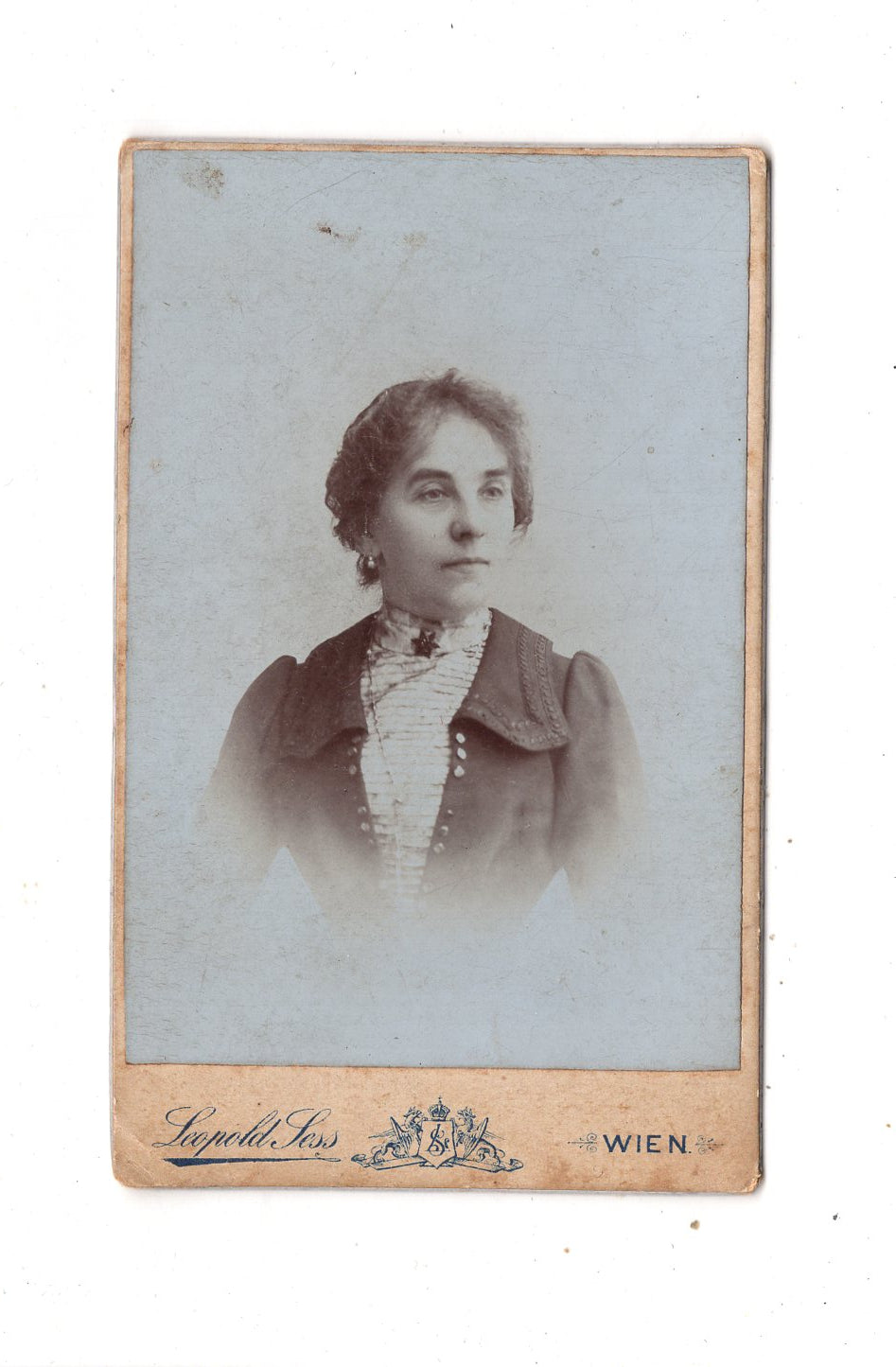 Fotografie Damenportrait - Wien um 1900 / CDV N1-16
