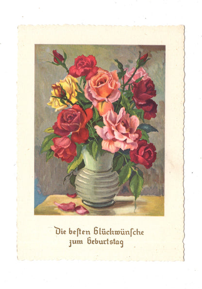 Ansichtskarte Glückwünsche / Glückwunsch zum Geburtstag / L1-59