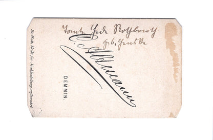 Fotografie Damenportrait / benannt - Demmin 1890er