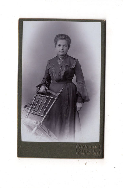 Fotografie Feines junges Mädchen - Zittau 1900er
