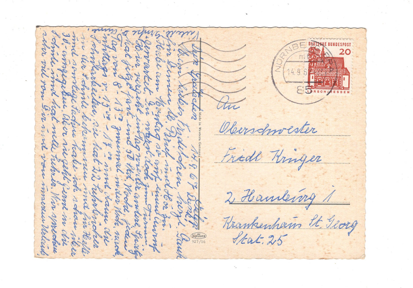 Ansichtskarte Grüße aus Nürnberg / G1-61