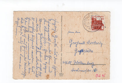 Ansichtskarte Triberg / Schwarzwald / Marktplatz / Wasserfälle