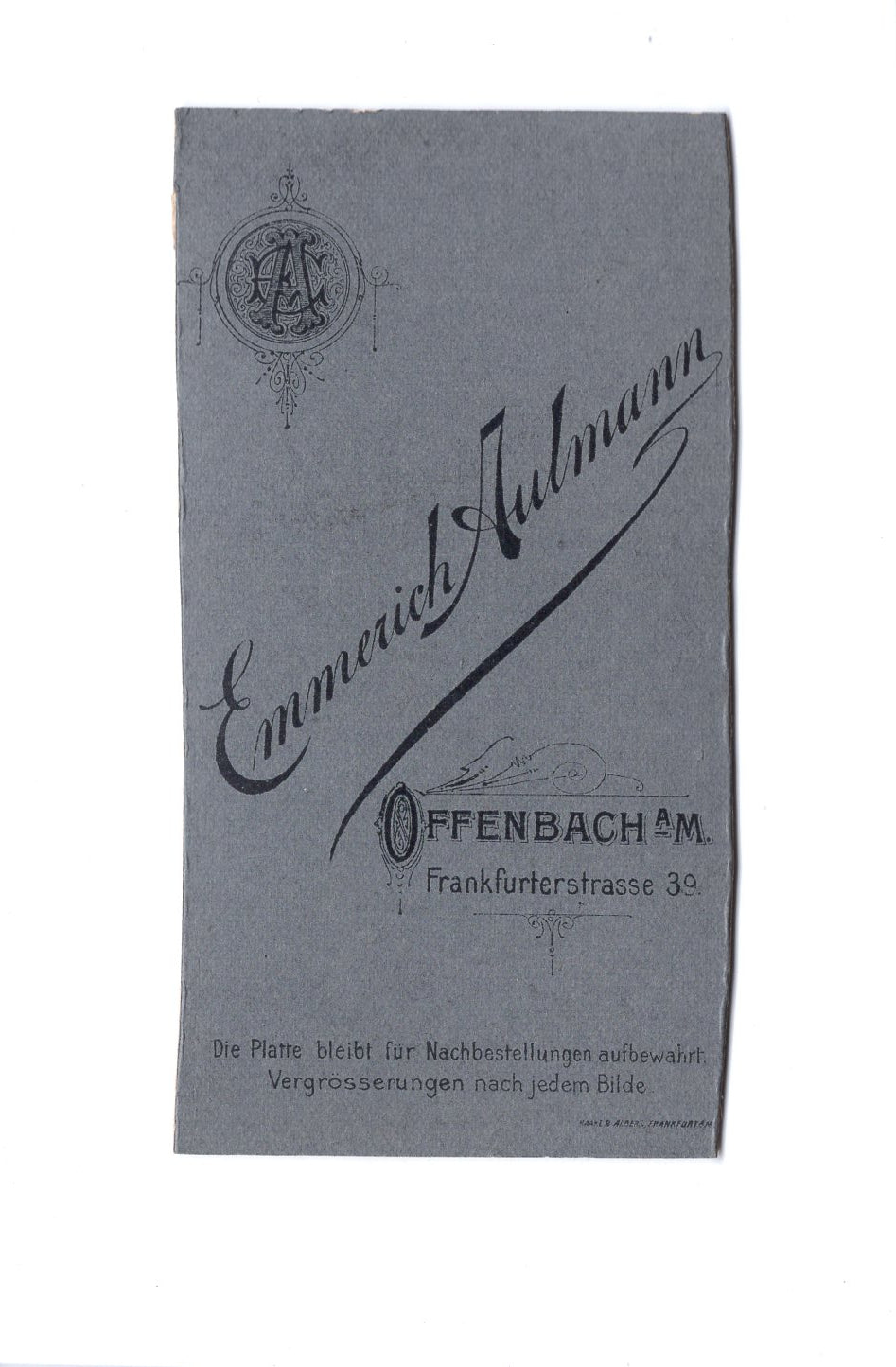 Fotografie Schönes Kinderbild / Baby - Offenbach am Main 1900er