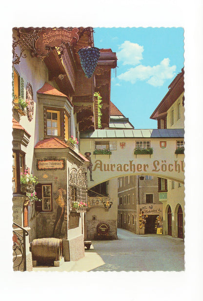 Ansichtskarte Kufstein / Römerhofgasse / Tirol / Österreich