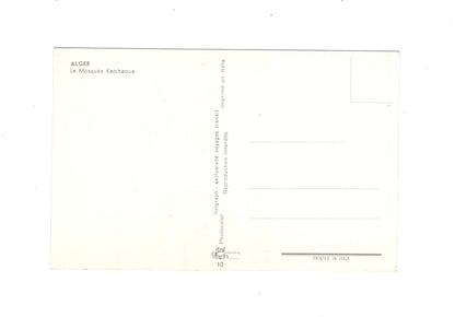 Ansichtskarte Algier / Kelchaoua Moschee / Algerien