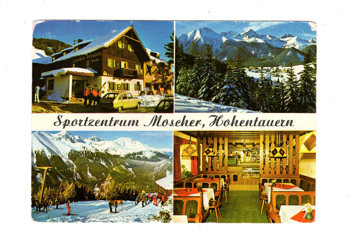 Ansichtskarte Sportzentrum Moscher / Hohentauern / Österreich