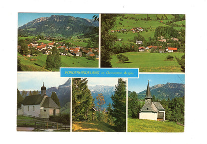 Ansichtskarte Vorderhindelang im Ostrachtal / Allgäu / H1-57