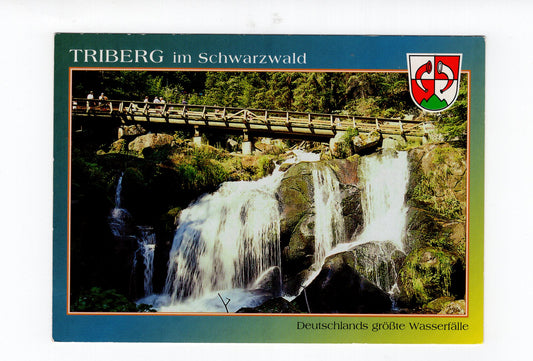 Ansichtskarte Triberg / Schwarzwald / Wasserfälle