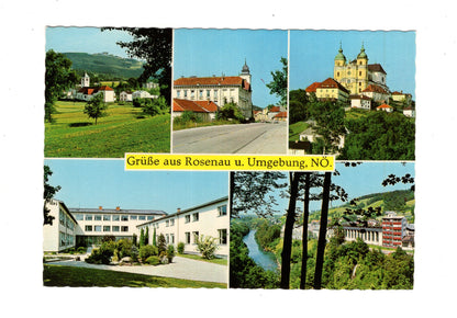 Ansichtskarte Rosenau und Umgebung / Niederösterreich / Österreich