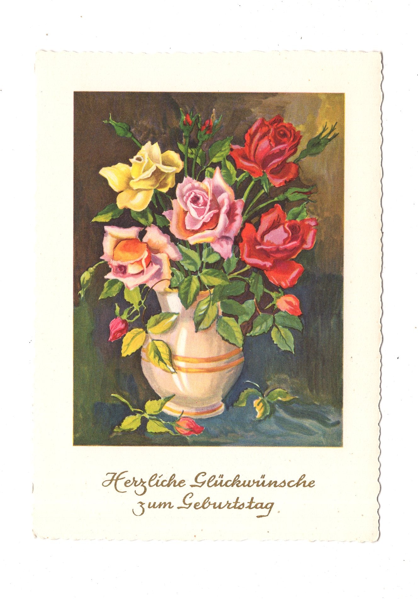 Ansichtskarte Glückwünsche / Glückwunsch zum Geburtstag / L1-59