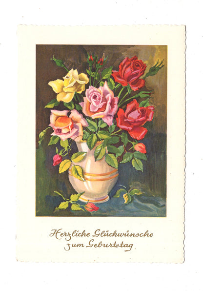 Ansichtskarte Glückwünsche / Glückwunsch zum Geburtstag / L1-59