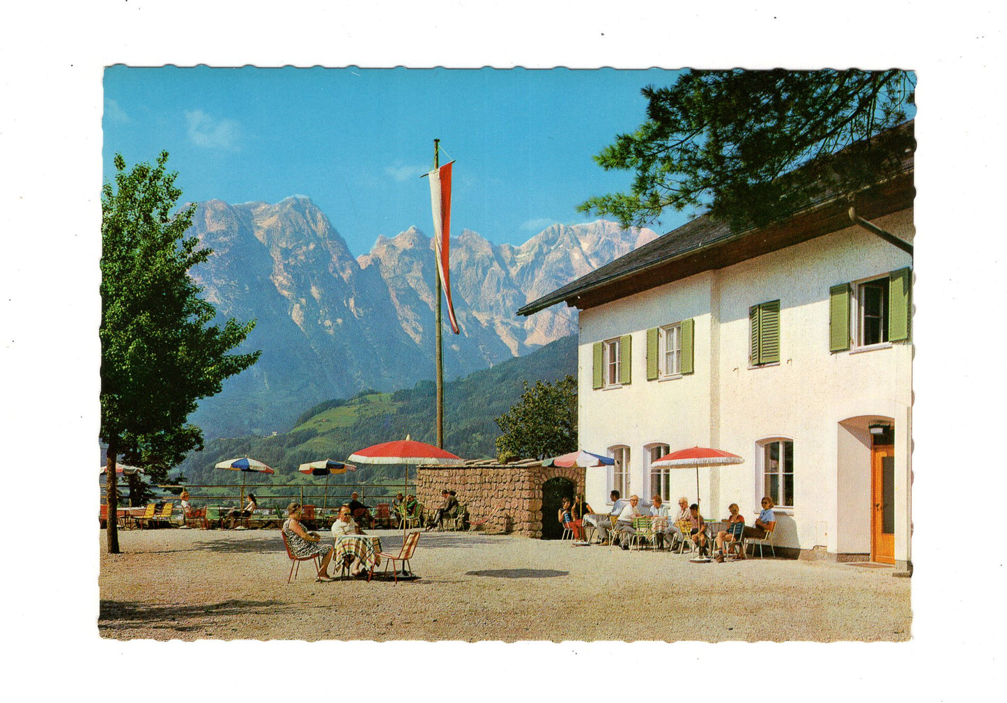 Ansichtskarte Haus St. Georg / Kuchl-Georgenberg / Salzburger Land / Österreich