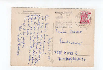 Ansichtskarte Rauschbergbahn / Ruhpolding & Chiemgau / Oberbayern