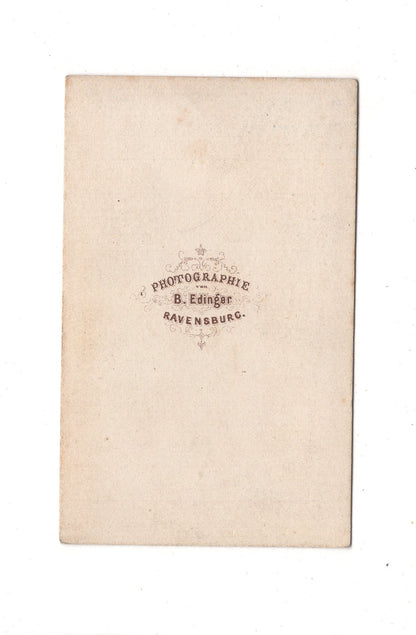 Fotografie Herrenportrait - Ravensburg um 1860 / CDV C1-24