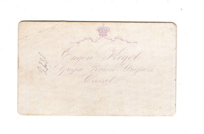 Fotografie Damenportrait - Kassel 1870er / CDV C1-06