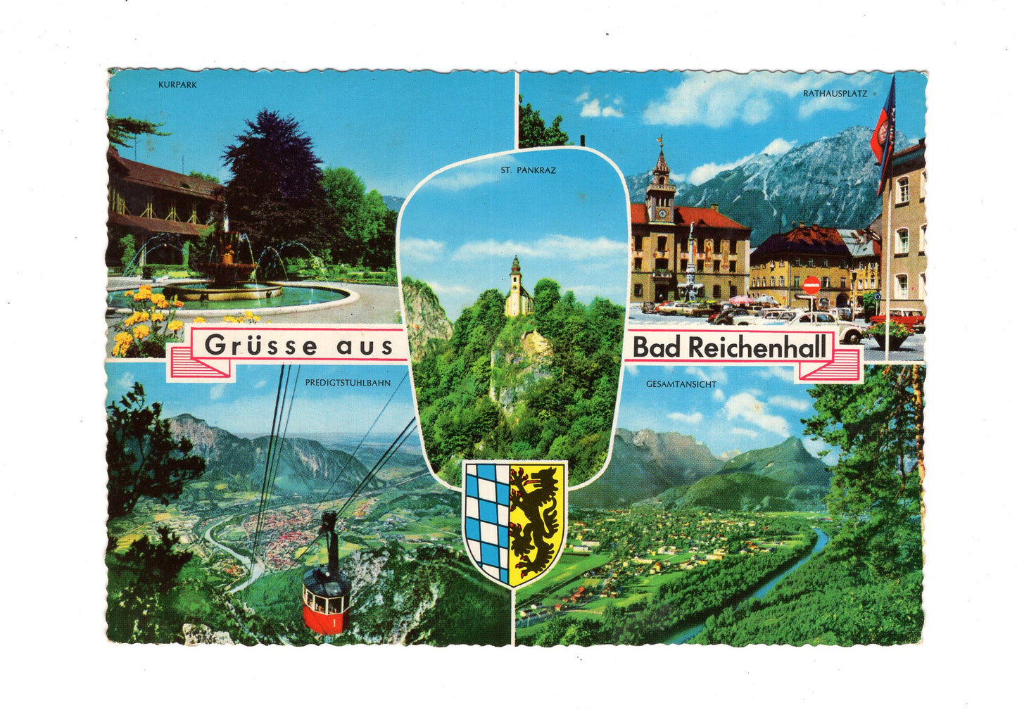 Ansichtskarte Bad Reichenhall / Predigtstuhlbahn +++