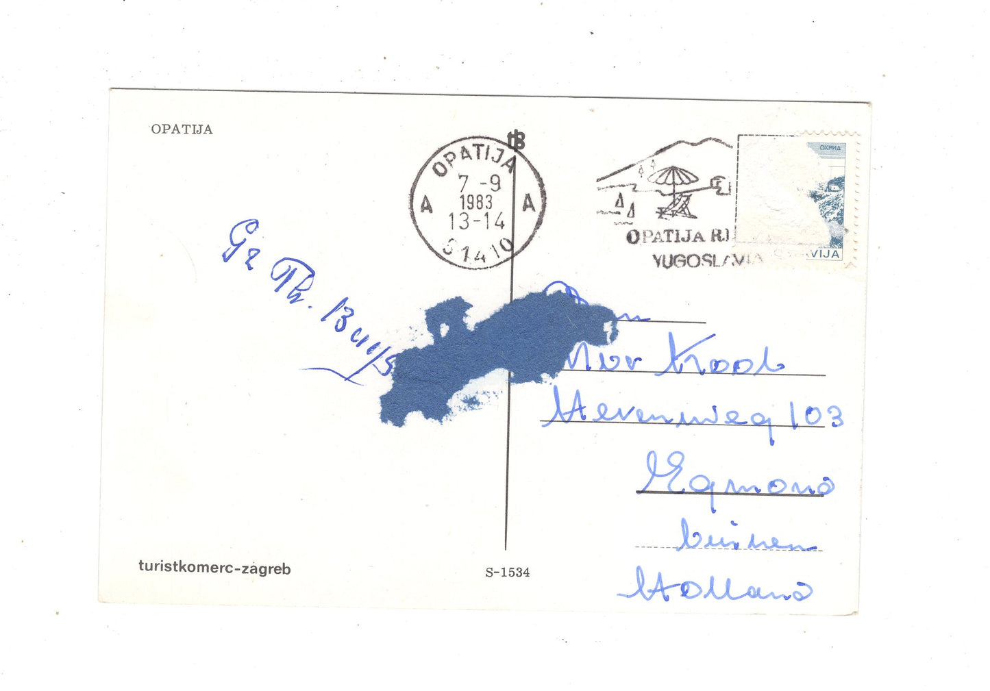 Ansichtskarte Opatija / Kroatien / M1-70