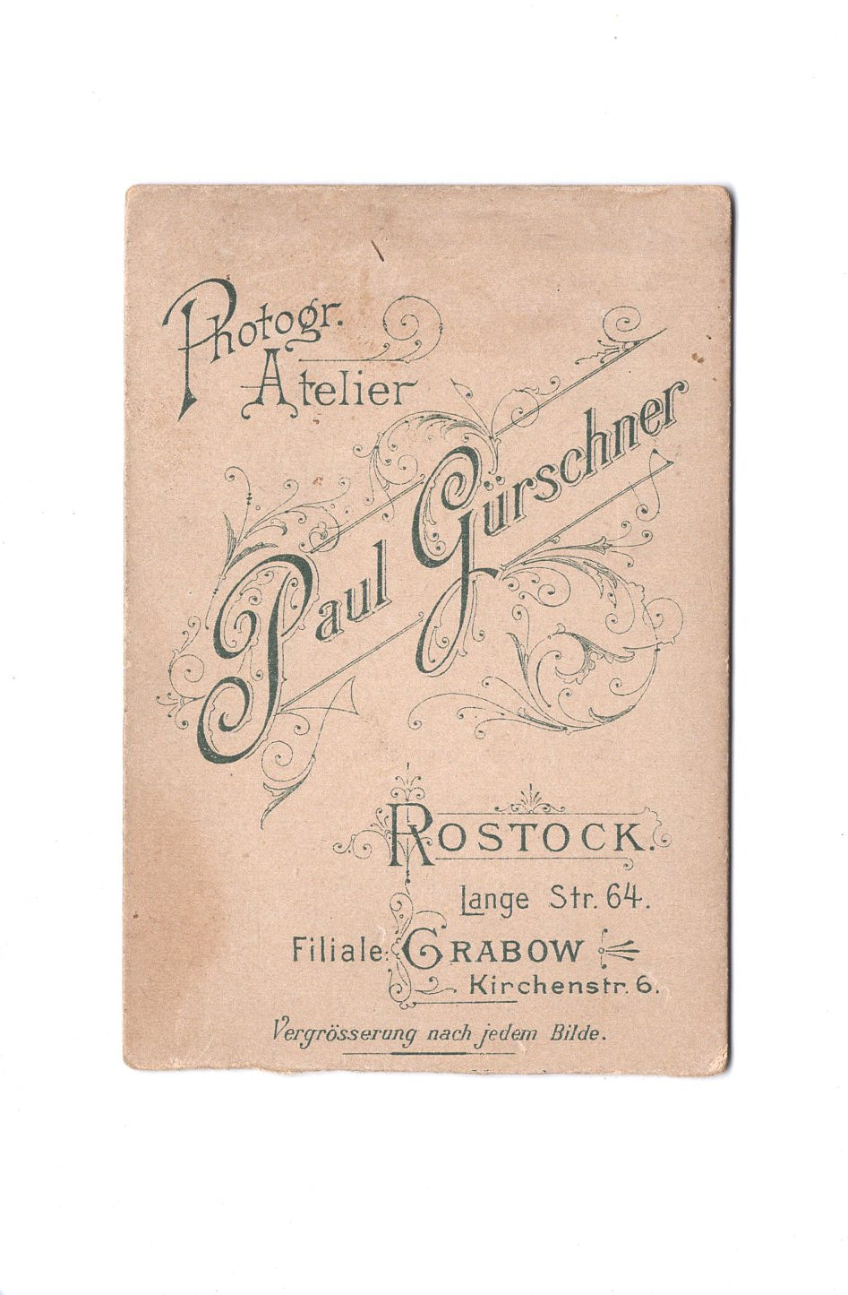 Fotografie Niedliche kleine Kinder - Rostock / Grabow 1890er