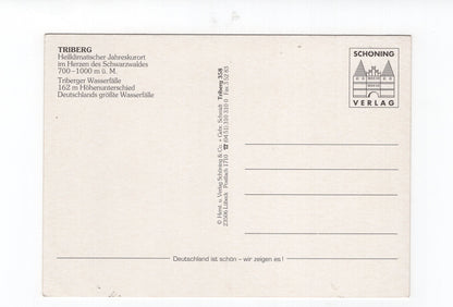 Ansichtskarte Triberg / Schwarzwald / Wasserfälle