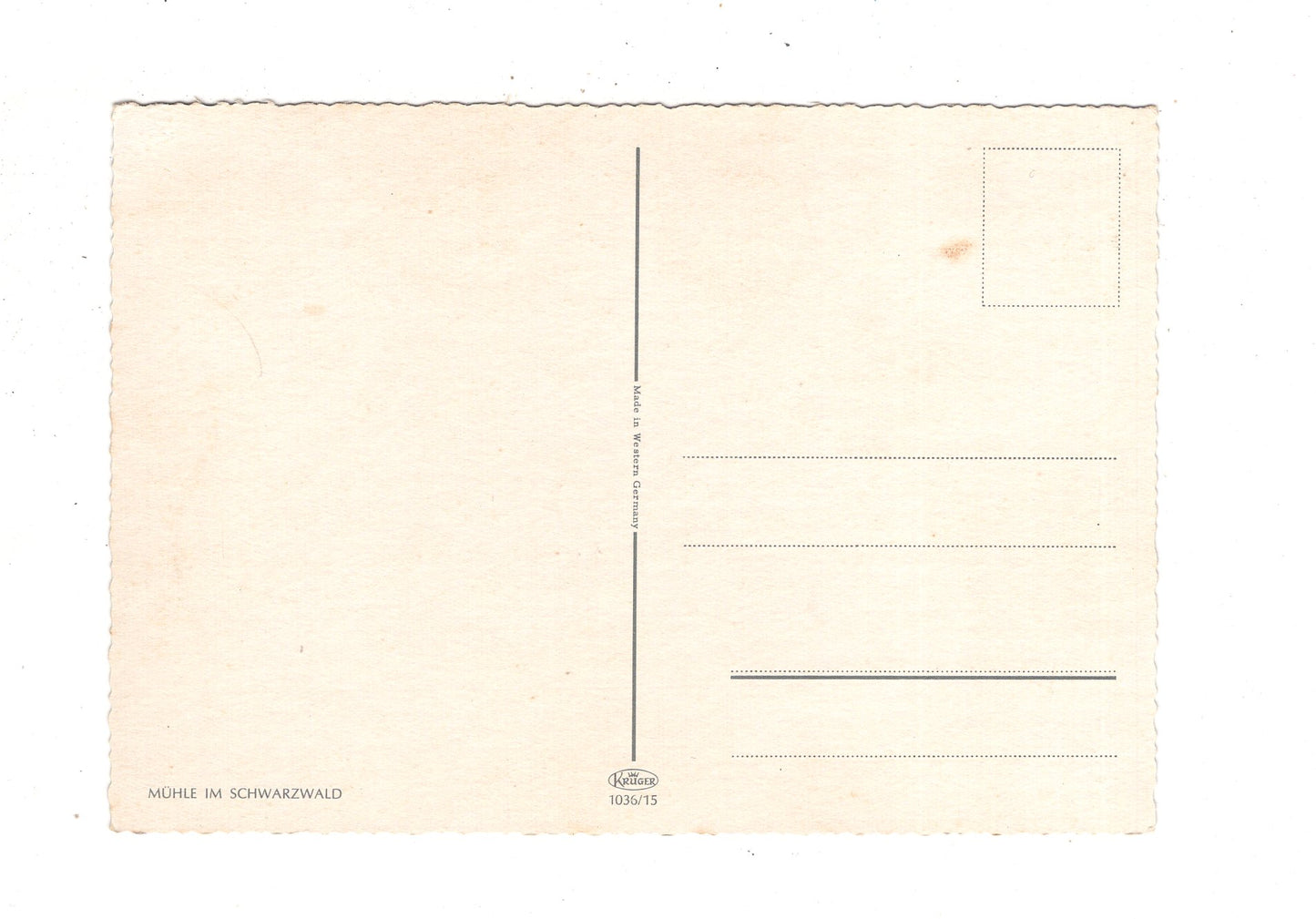 Ansichtskarte Mühle im Schwarzwald / J1-68
