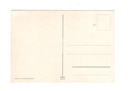 Ansichtskarte Mühle im Schwarzwald / J1-68