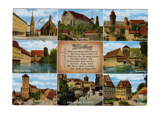 Ansichtskarte Nürnberg / G1-61