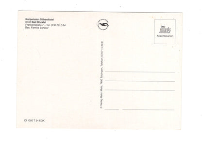 Ansichtskarte Kurpension Silberdistel / Bad Bocklet