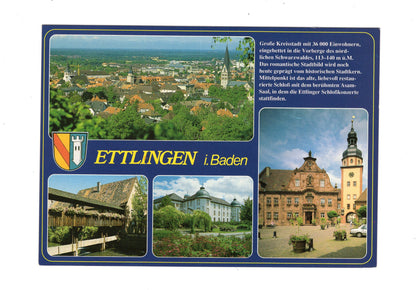 Ansichtskarte Ettlingen in Baden