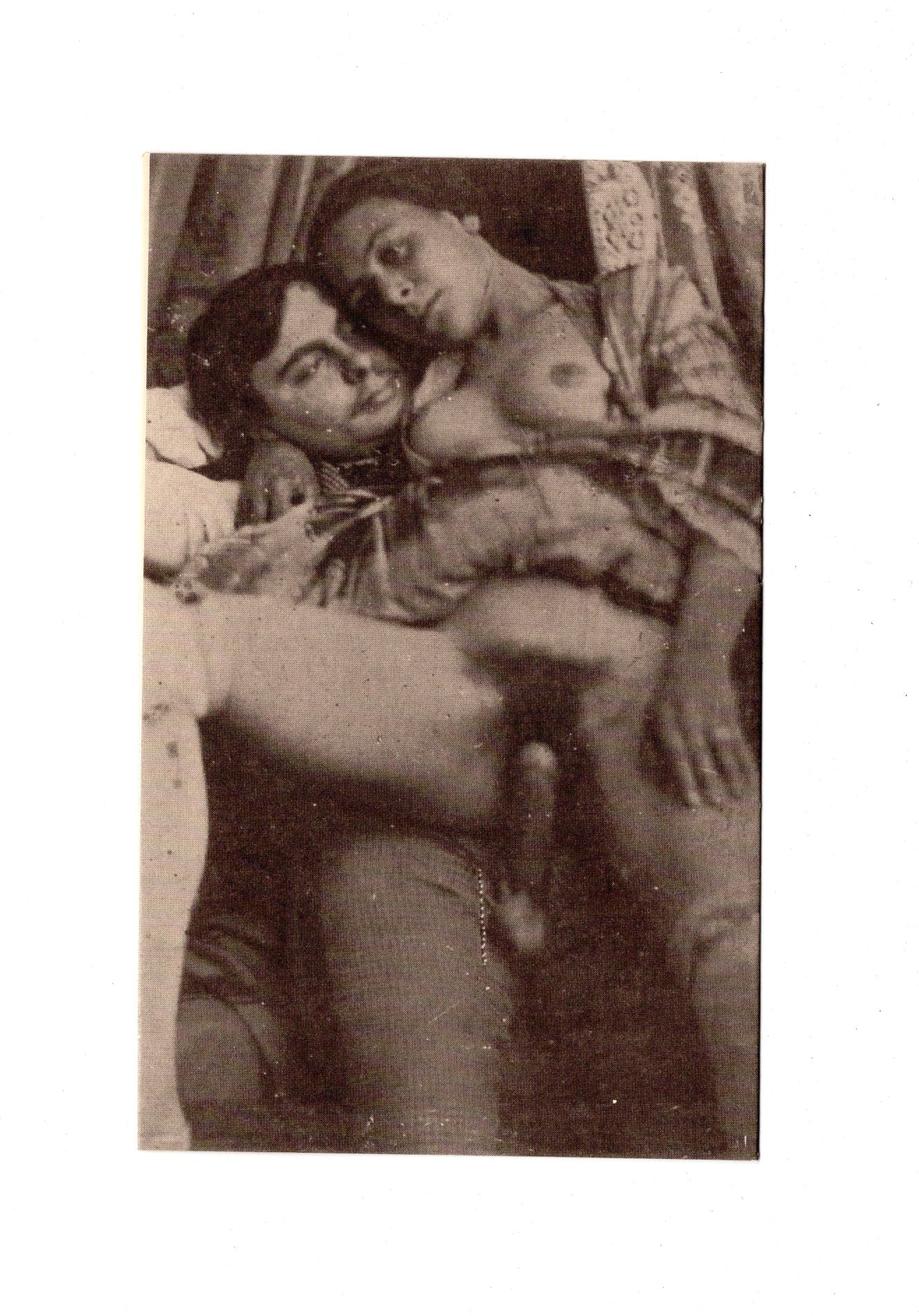 Ansichtskarte Akt / Erotik / Erotische Szene