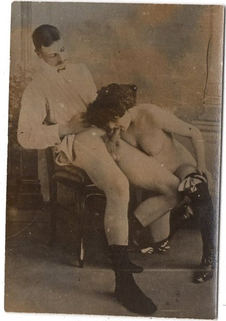 Fotografie Historisches Aktfoto / Erotik / Sex / I1-55