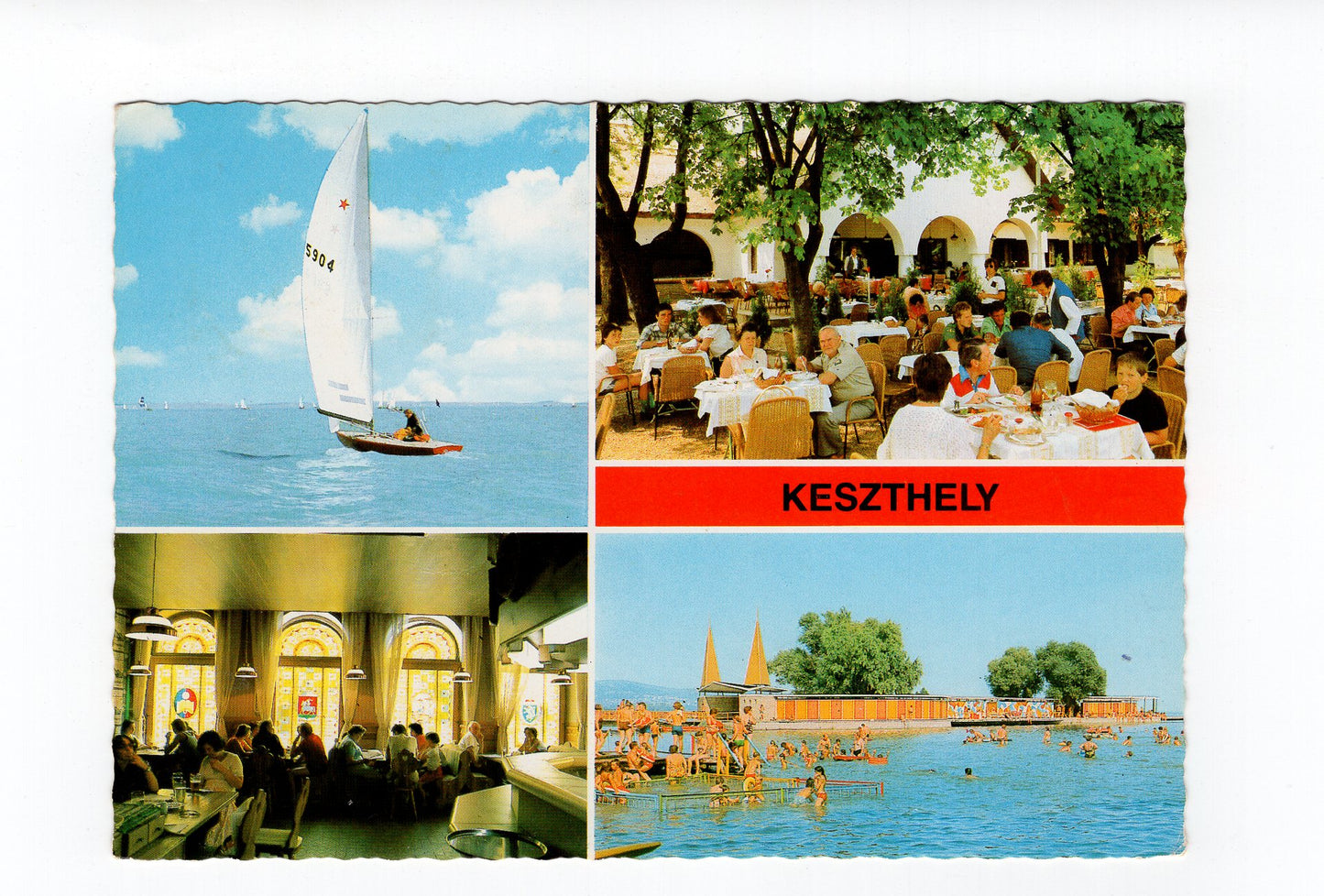 Ansichtskarte Keszthely / Ungarn