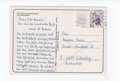 Ansichtskarte Zell am Harmersbach im Schwarzwald