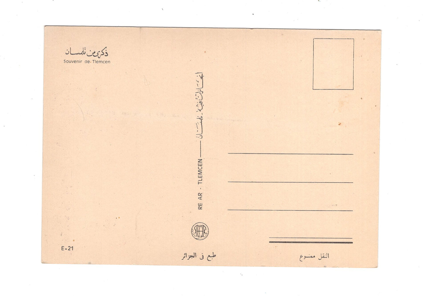 Ansichtskarte Tlecmen / Algerien
